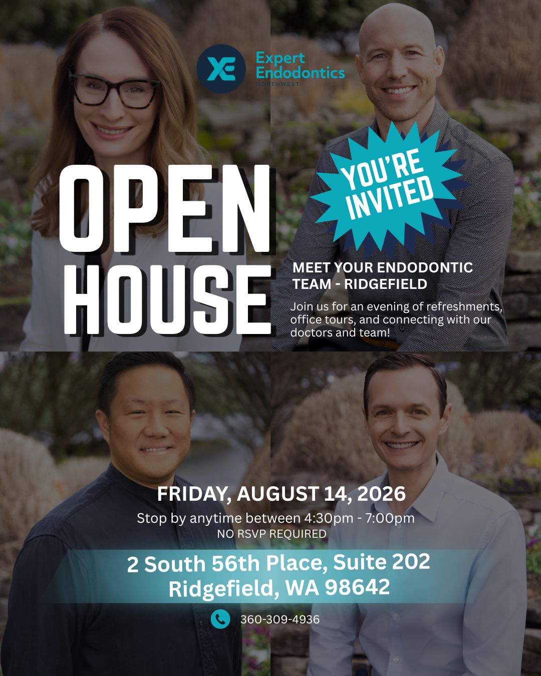 Invitation to Ridgefield Open House